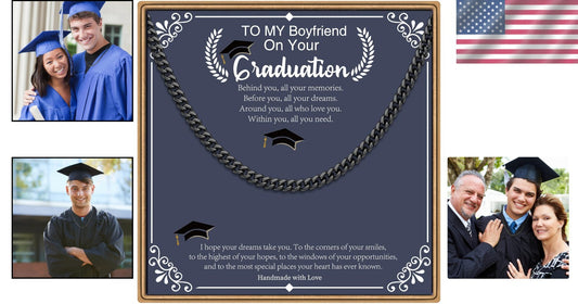 Celebrate Achievements with Chunky Cuban Link Chain - Men’s Graduation Gift