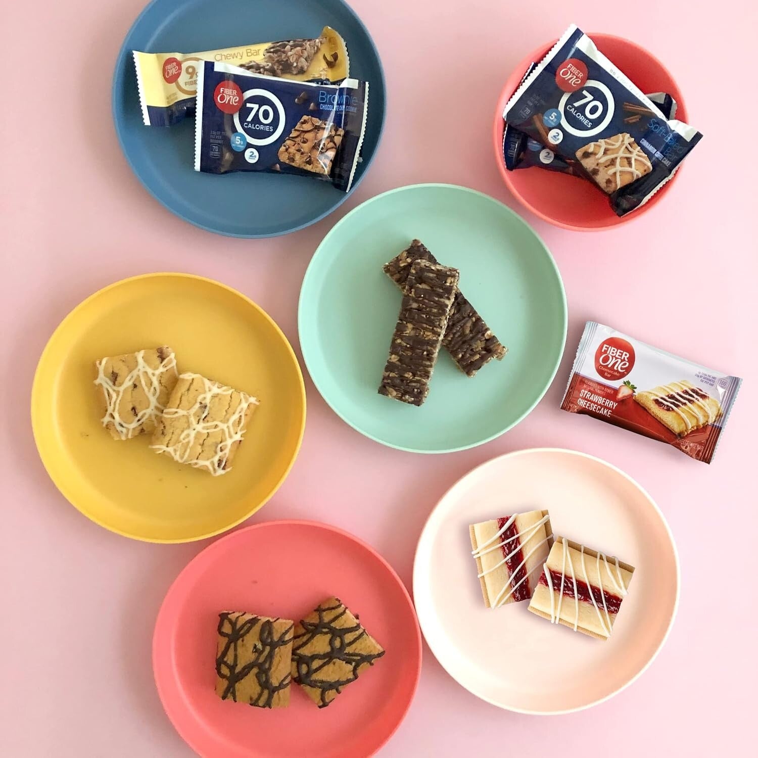 6.75 oz Strawberry Cheesecake Snack Bars - Guilt-Free Delicious Treats, 5 ct