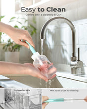 Load image into Gallery viewer, Mess-Free Baby Feeding with Reusable Silicone Food Pouches, Dishwasher Safe, 5oz