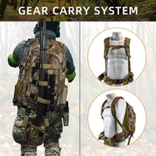 Load image into Gallery viewer, Versatile 40L Camo Hunting Backpack with Multiple Compartments &amp; Rifle Holder