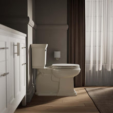 Load image into Gallery viewer, Stonewood Quiet-Close Elongated Toilet Seat - Durable Wood in Biscuit Finish