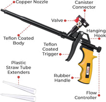 Load image into Gallery viewer, Durable Foam Spray Gun Insulation - 2 Pack with Ergonomic Grip &amp; No Mess Closure