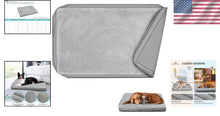 Load image into Gallery viewer, Heavy-Duty Waterproof Dog Bed Cover, Fluffy Design 48"L x 36"W for Large Pets