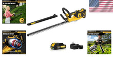 Load image into Gallery viewer, Lightweight Cordless Hedge Trimmer with 22'' Blade - Battery &amp; Charger Included