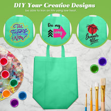 Load image into Gallery viewer, Versatile 100 Piece Non-Woven Grocery Bags - Portable &amp; Customizable in Green
