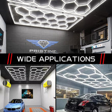 Load image into Gallery viewer, Hexagon 108000LM LED Garage Light with Safe Installation - Ideal for Workshops