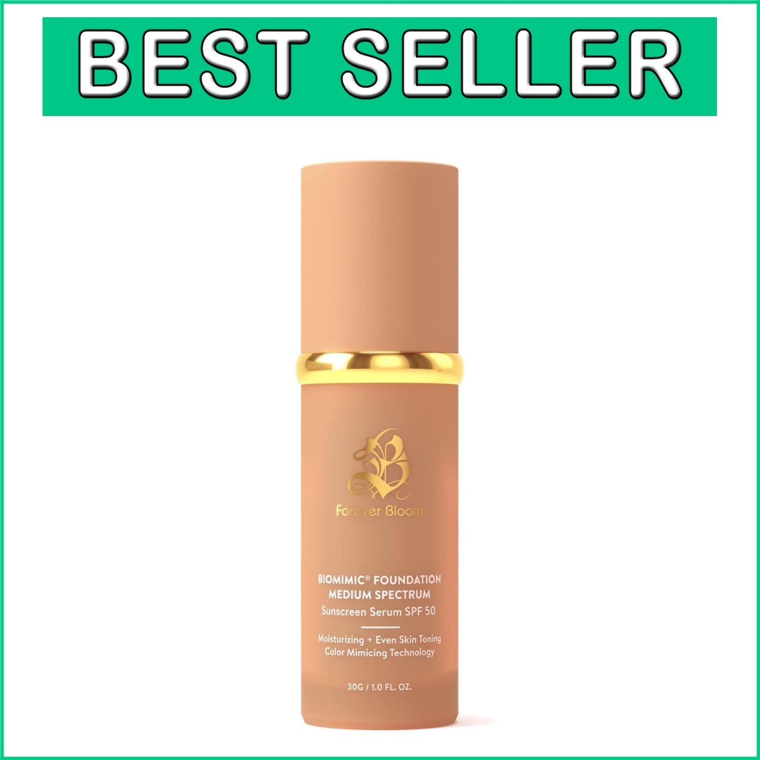 All-Day Wear Waterproof Foundation with Natural Finish for Gym and Dance Classes