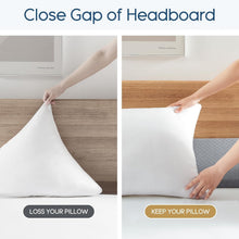 Load image into Gallery viewer, High-Density Foam King Size Bed Wedge Pillow - Grey Gap Filler with Pockets