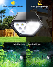 Load image into Gallery viewer, Solar Spot Lights - 2-in-1 Landscape Lighting, 12 LED, Waterproof &amp; Adjustable