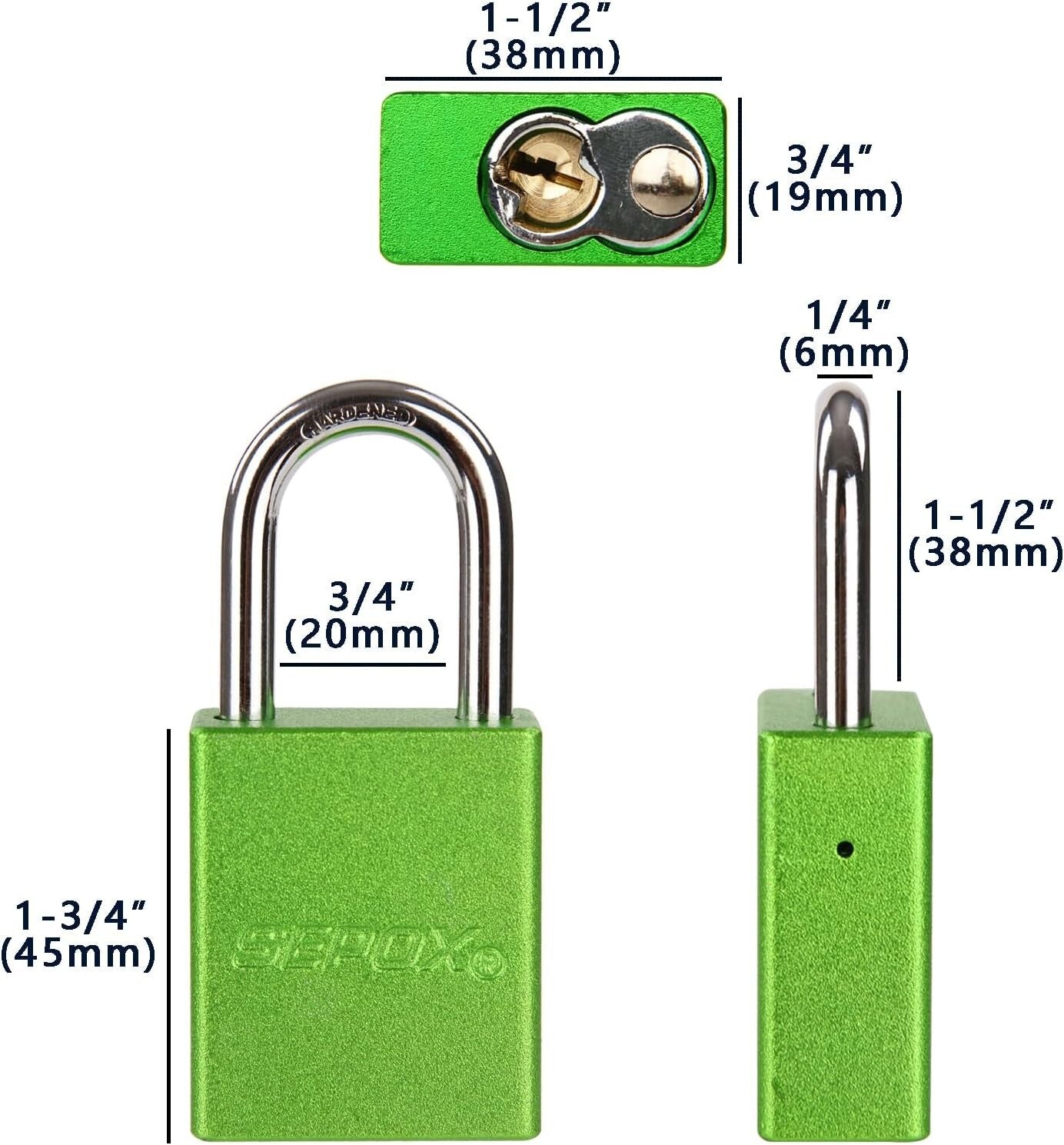 Durable 24-Piece Outdoor Padlock Set - Keyed Differently for Enhanced Protection