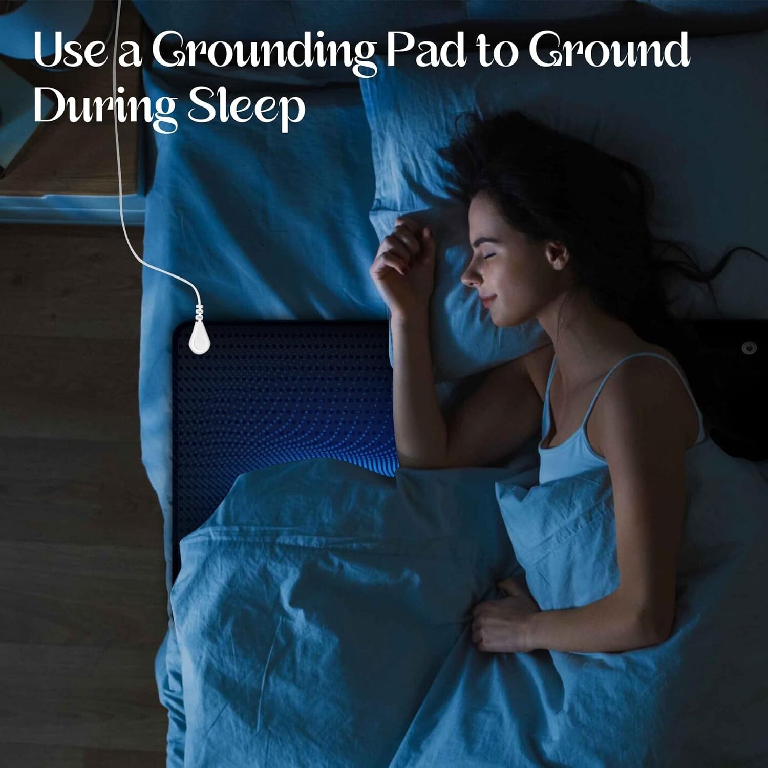 Durable Indoor Grounding Mat for Bed - Relieve Pain & Enhance Sleep Quality