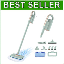 Load image into Gallery viewer, Lightweight Steam Mop &amp; Handheld Cleaner with 16ft Cord &amp; 3-Level Steam Control