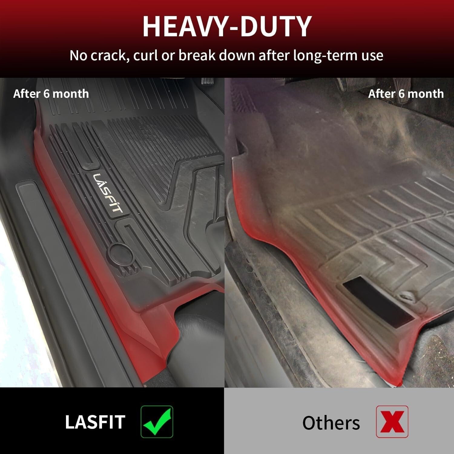 2019-2024 Ram 1500 Crew Cab Custom Floor Liners - Protects Against All Elements