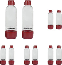 Load image into Gallery viewer, 5-Pack Carbonation Bottles 1L Red - Perfect for Homemade Carbonated Drinks
