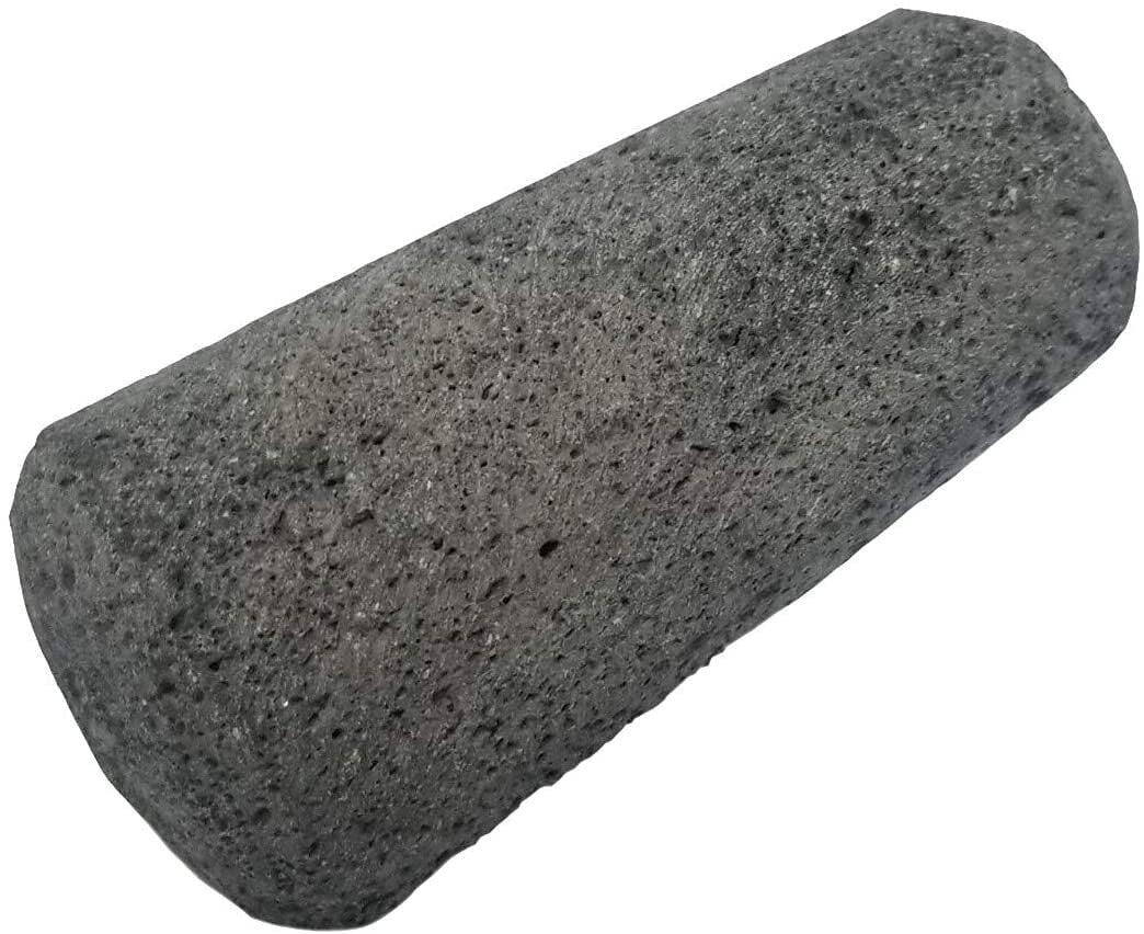 Culinary Craftsmanship - 8.6-Inch Molcajete Mortar and Pestle in Lava Stone