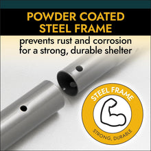 Load image into Gallery viewer, Premium Waterproof Vehicle Shelter - 10' x 20' Portable Canopy with Steel Frame