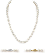 Load image into Gallery viewer, Luxury 18" Freshwater Cultured Pearl Necklace for Women - Perfect Gift Option