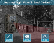 Load image into Gallery viewer, High-Performance Game Surveillance Cameras with 100ft Night Vision - 2 Pack