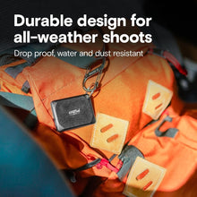 Load image into Gallery viewer, High-Performance 1TB Portable SSD with IP55 Protection - Ideal for Video Editing