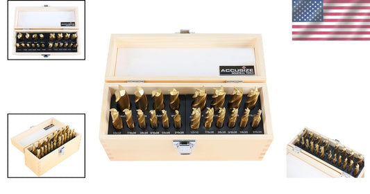 All-in-One 20 Pc HSS End Mill Set with 2 & 4 Flute Options, Up to 3/4'' Diameter