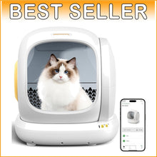 Load image into Gallery viewer, Extra Large Self-Cleaning Cat Litter Box 75L - APP Controlled &amp; Odor-Free
