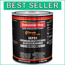 Load image into Gallery viewer, 1 Gallon Gray Automotive Self-Etching Primer - Rust Resistant &amp; Flexible Formula