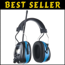 Load image into Gallery viewer, Noise Reduction Ear Muffs with Digital Radio - Ideal for Work &amp; Outdoor Use