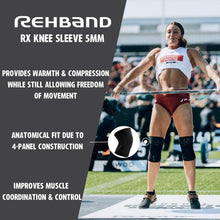 Load image into Gallery viewer, 5mm Neoprene Knee Sleeves - Durable Support for Powerlifting &amp; Cross-Training