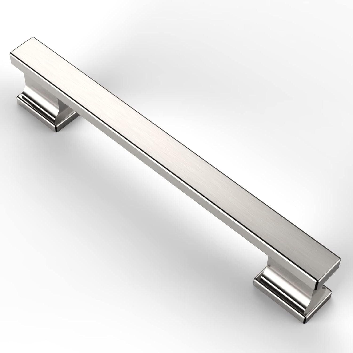 Stylish 20 Pack Brushed Satin Nickel Kitchen Drawer Pulls - Easy Installation