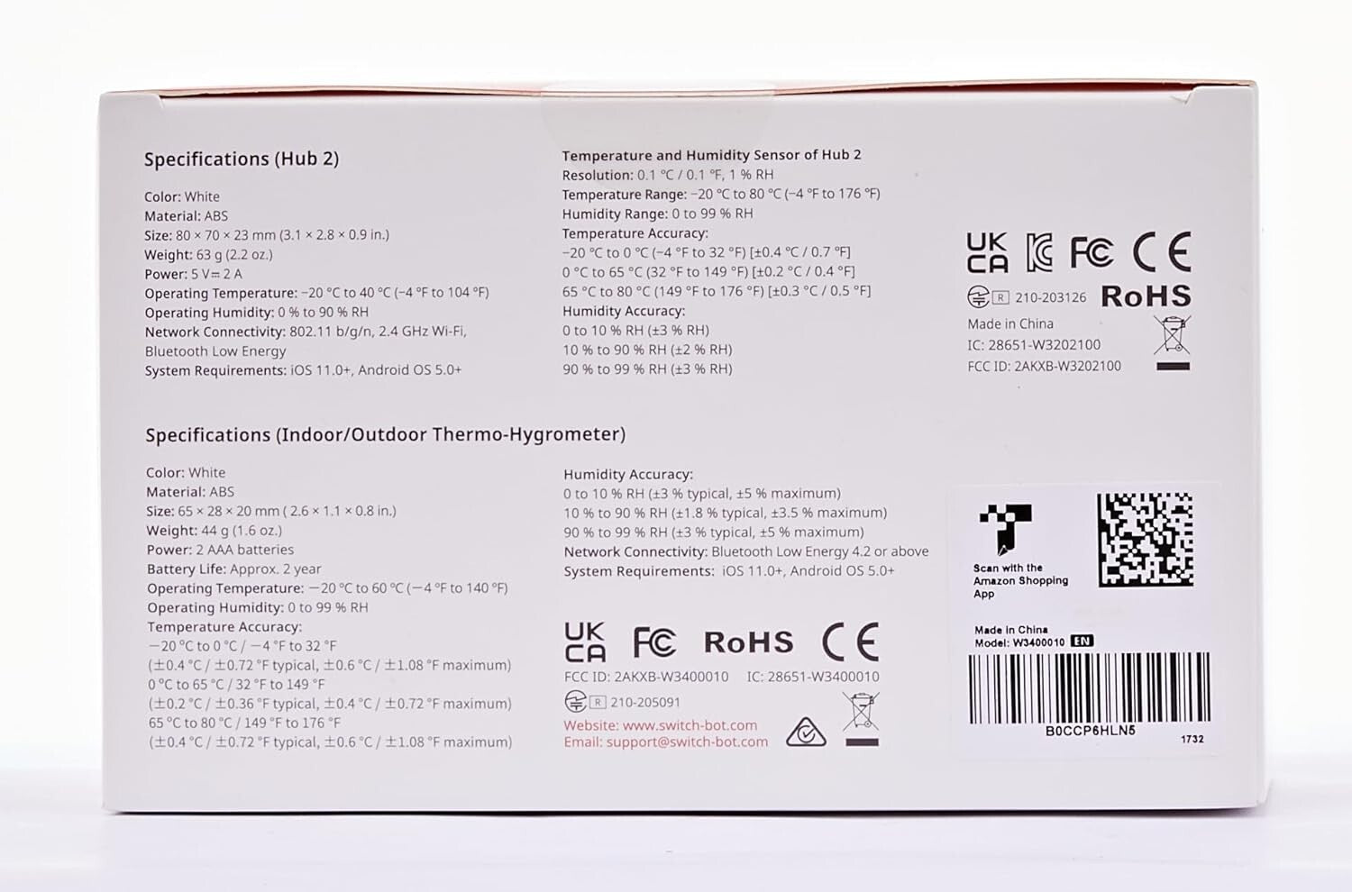 Comprehensive Wi-Fi Humidity Sensor Hub Bundle: 4 IP65 Monitors for Home Comfort