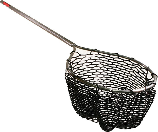 Professional Fishing Net with Telescoping Handle - 17"x19" Fish-Friendly Design