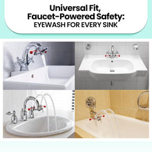 Load image into Gallery viewer, Instant Activation Faucet Eye Wash Station - OSHA/ANSI Compliant Safety Solution