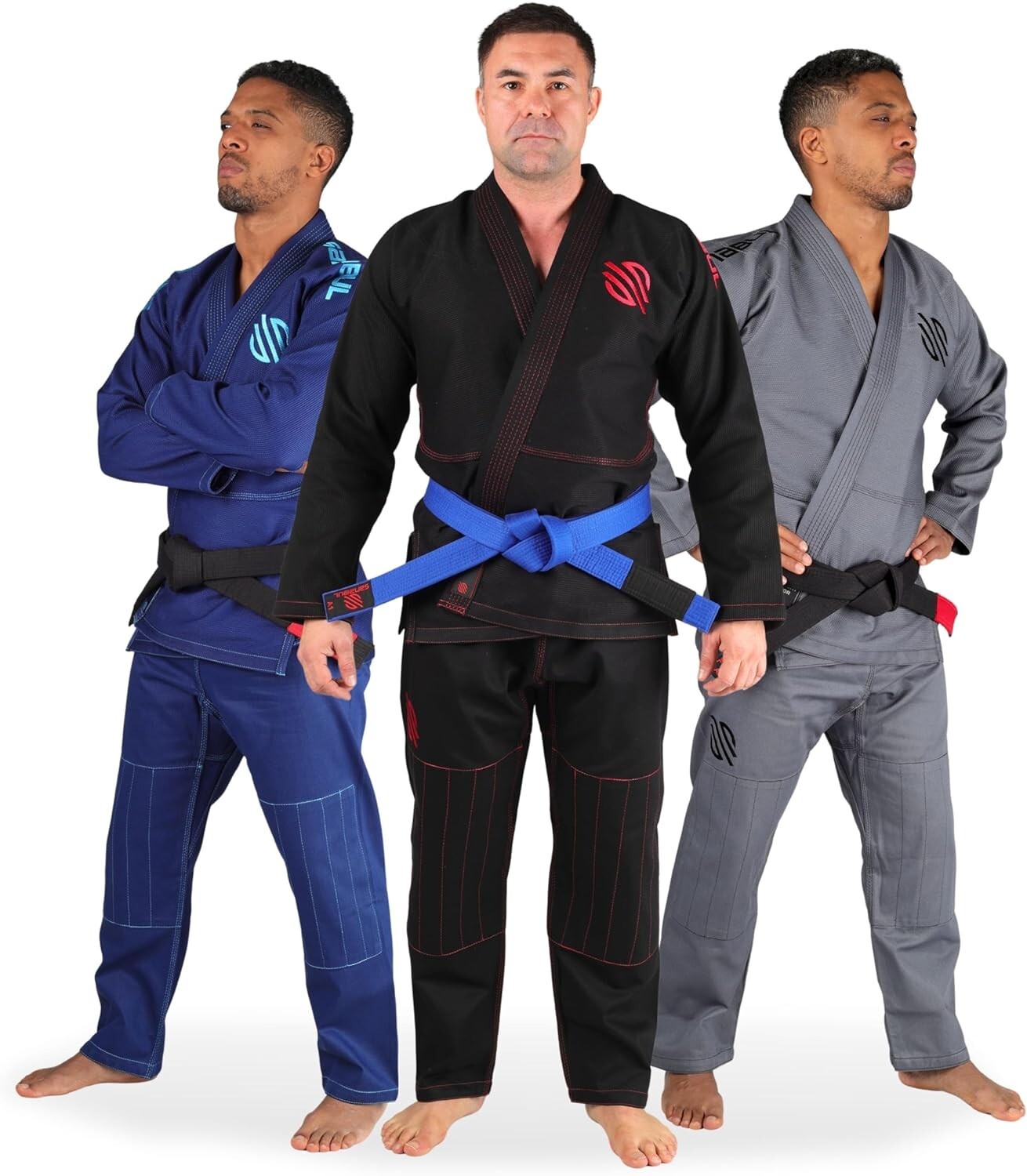 Essential Preshrunk Cotton BJJ Gi for Men - Comfortable & Functional Training