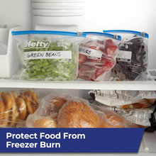 Load image into Gallery viewer, Quintessential Quart Size Slider Freezer Bags - 35 Count for Ultimate Freshness
