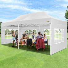 Load image into Gallery viewer, Versatile 10x20 Event Canopy with 6 Removable Sidewalls - Perfect for Parties