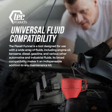 Load image into Gallery viewer, USA-Made Long Flexible Funnel - Perfect for Oil Changes and Transmission Fluid