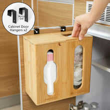 Load image into Gallery viewer, Magnetic Closure Wall-Mounted Grocery &amp; Trash Bag Storage for Home Organization