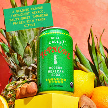 Load image into Gallery viewer, Low Sugar, Organic Tepache - Pineapple Tamarind Citrus Soda for Healthy Living