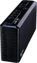 Load image into Gallery viewer, Compact 700VA UPS with Surge Protection &amp; USB Charging - Black Power Supply