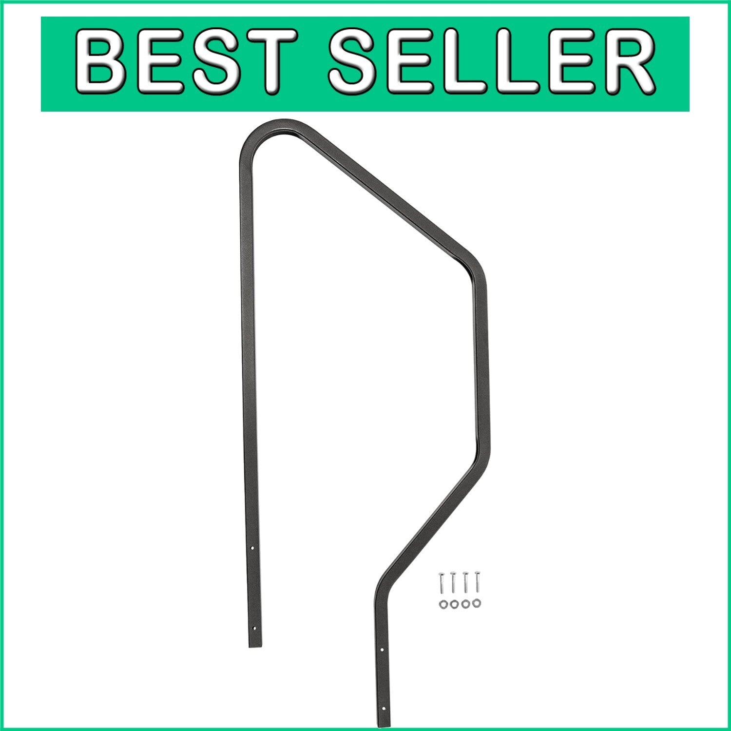 Easy Installation Handrail for 2nd Gen StepAbove RV Steps - Lightweight Design