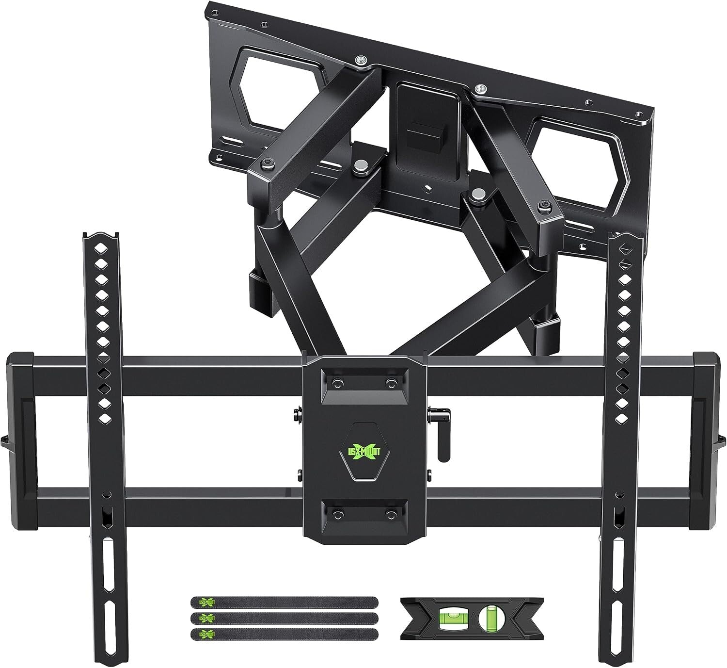 Dual Articulating Arms TV Mount for 37"-86" - Easy Installation & Adjustability