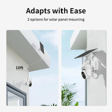Load image into Gallery viewer, 2K Solar Security Cameras Wireless Outdoor – 360° View with Color Night Vision