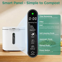 Load image into Gallery viewer, 4L Stainless Steel Compost Bin - Fast Waste Recycling with Intelligent Features