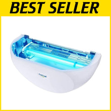 Load image into Gallery viewer, Violet Light Wall Sconce Fly Trap - Efficient Indoor Solution for Bugs &amp; Moths