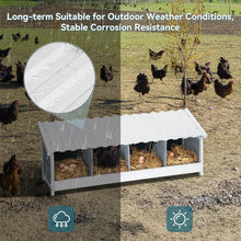 Load image into Gallery viewer, Premium Wooden Chicken Nesting Box - Weatherproof &amp; Easy to Clean Design
