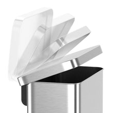 Load image into Gallery viewer, Heavy Duty 75L Commercial Kitchen Trash Can with Fingerprint-Resistant Finish