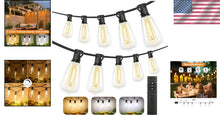 Load image into Gallery viewer, Stylish 200FT LED Edison String Lights with 3 Modes for Indoor &amp; Outdoor Use