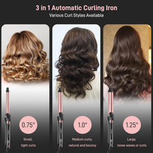 Load image into Gallery viewer, Professional Auto Rotating Curling Iron – Adjustable Heat for Long-Lasting Curls