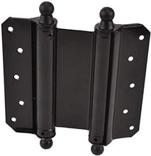 Load image into Gallery viewer, Commercial Grade Black Steel Hinges - Durable Self-Closing Door Hardware