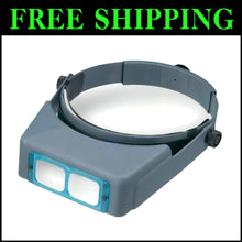 Load image into Gallery viewer, Donegan OptiVISOR Headband Magnifier, 2.25X Optical-Grade Magnification